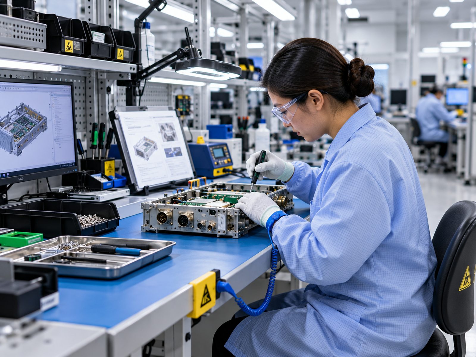 ESD and cleanroom consumables for aerospace and defence